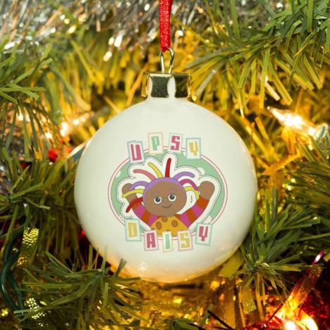 Personalised In The Night Garden Pastel Upsy Daisy Bauble Extra Image 2